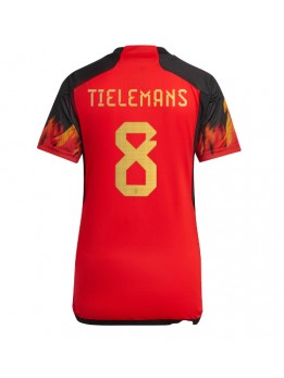 Billige Belgia Youri Tielemans #8 Hjemmedrakt Dame VM 2022 Kortermet